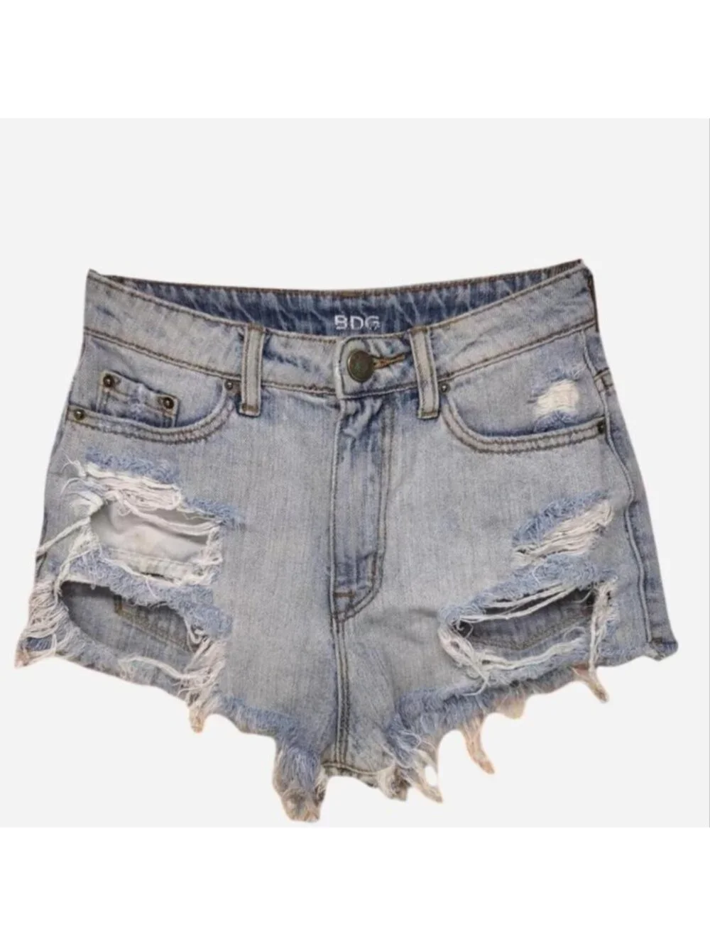 BDG blue denim shorts Size 25